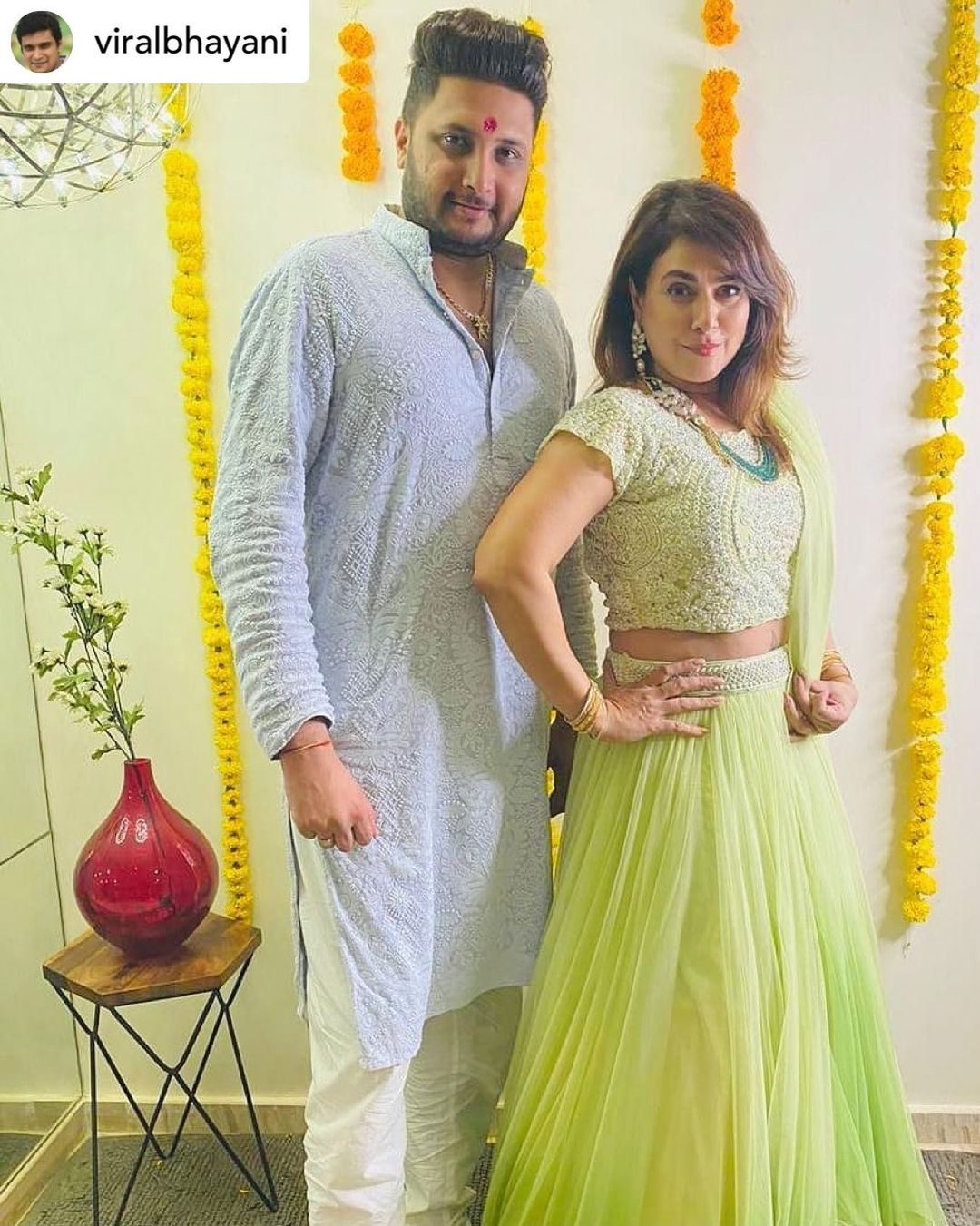umesh hedge Wife