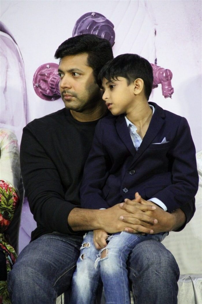 aarav jayam ravi son