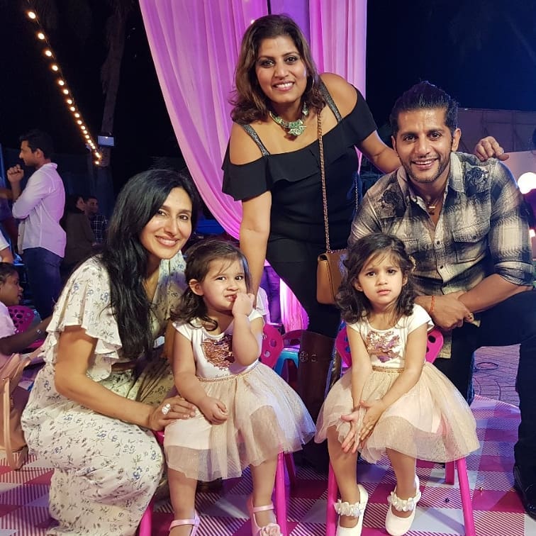 Karanvir Bohra daughters
