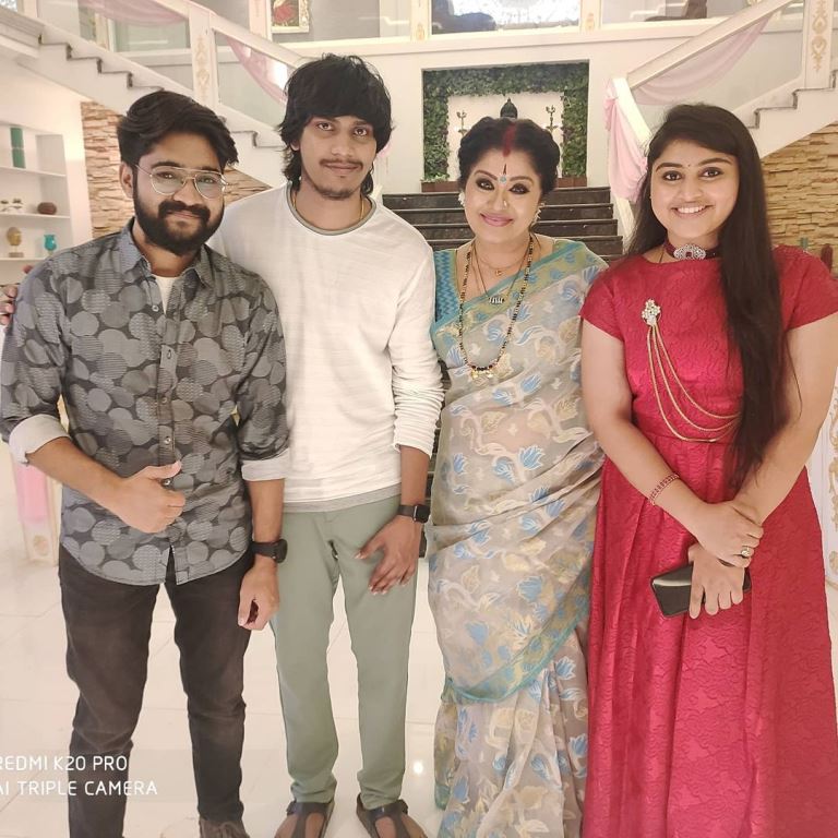 Sudha Chandran family photo