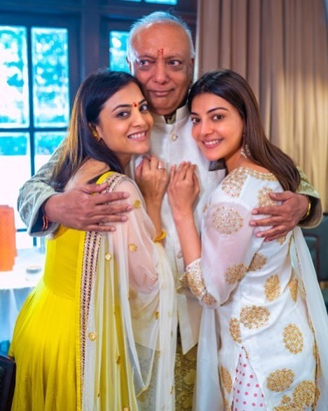 Kajal Aggarwal family photo