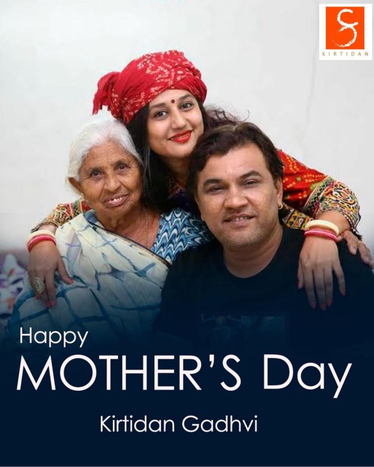 Kirtidan Gadhvi Mother