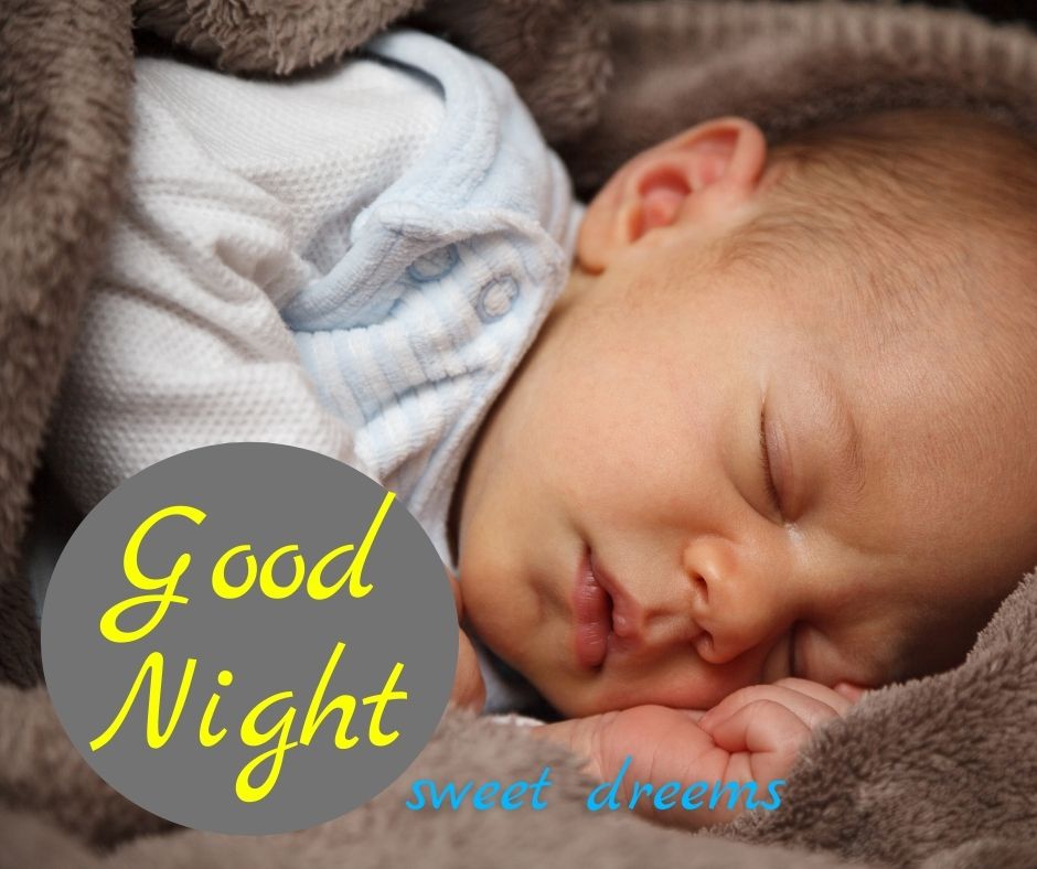 Cute Baby Good Night Images