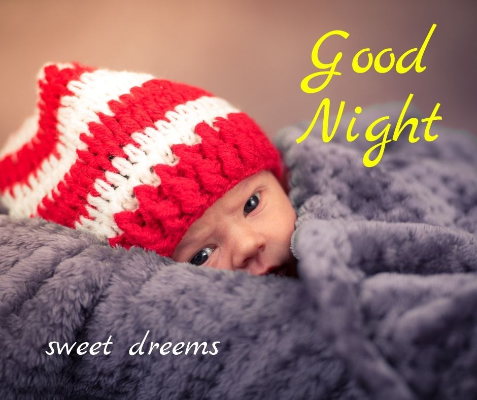 Cute Baby Good Night Images