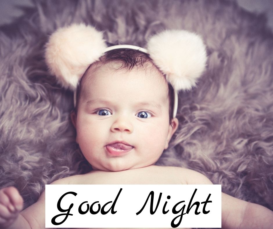 Cute Baby Good Night Images