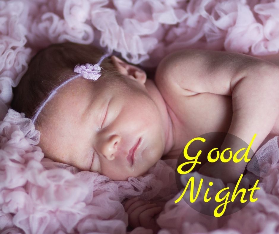 Cute Baby Good Night Images