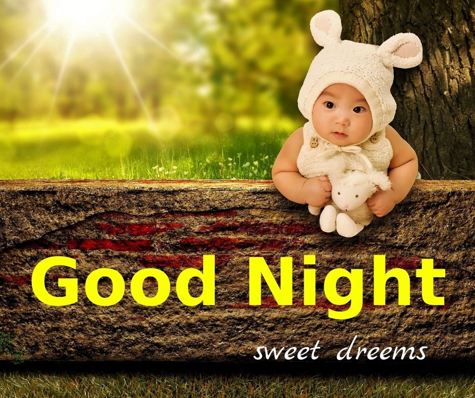 Cute Baby Good Night Images