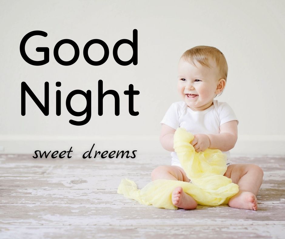 Cute Baby Good Night Images