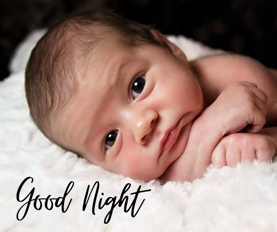 Cute Baby Good Night Images