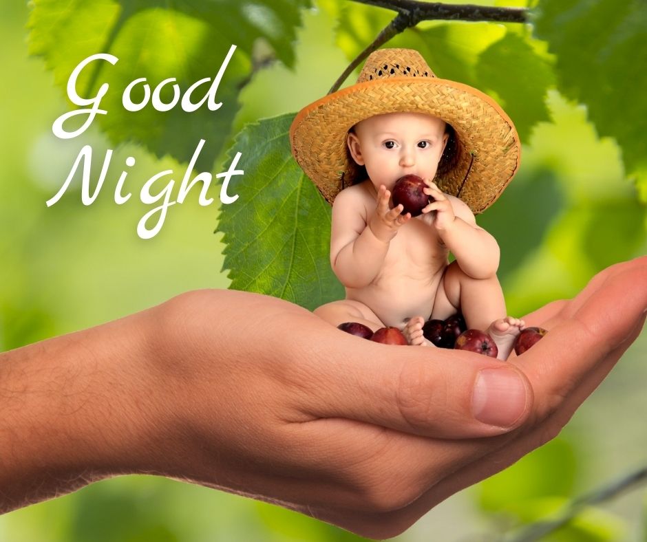Cute Baby Good Night Images