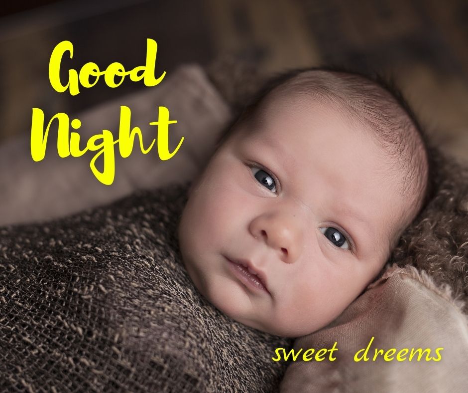 Cute Baby Good Night Images