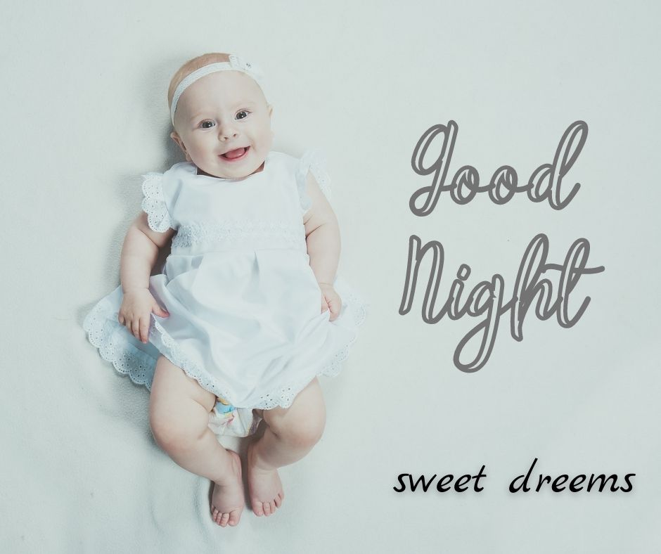 Cute Baby Good Night Images