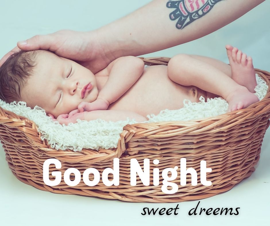 Cute Baby Good Night Images