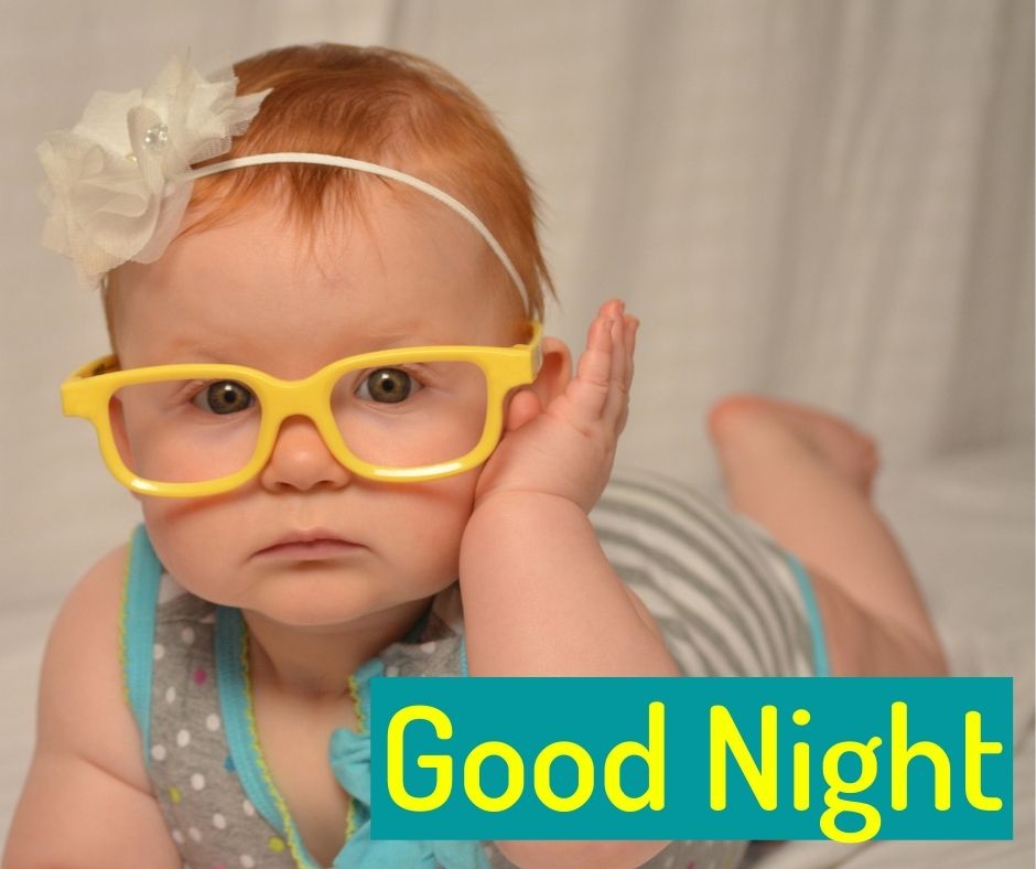 Cute Baby Good Night Images