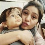Sunidhi Chauhan with her son Tegh Sonik