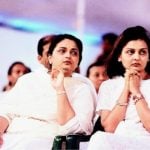 Anil Ambani sisters Nina (right) and Deepti (left)