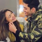 Aashika Bhatia With Satvik Sankyan