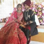 Shamia Arzoo with her husband