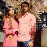 Shamia Arzoo with Hasan Ali
