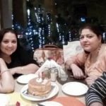 Surbhi Tiwari with her mother and siblings