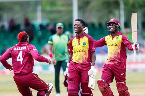 वेस्टइंडीज बी टीम के खिलाड़ी के रूप में शेरफेन रदरफोर्डther