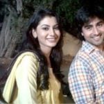 Harshad Chopra with his ex-girlfriend, Sriti Jha