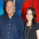 Uma Chopra husband Prem Chopra with her daughter Prerna Chopra