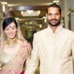 Shikhar Dhawan and Ayesha Mukherjee marriage pic