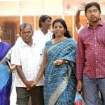 A. Raja wife (2nd from right) and other family members
