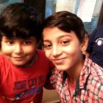Aftab Singh with his brother 