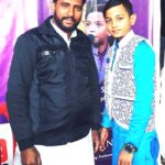  Aftab Singh with his father Mahesh Singh 