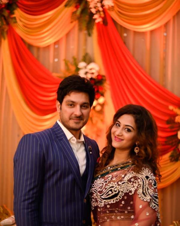 Ali Reza with his wife