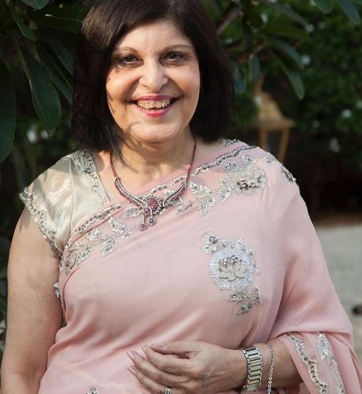Anaita Shroff Adjania's mother