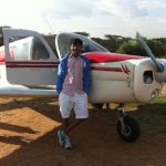 Divyank Turakhia airplane