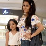 Diya Makhija with daughter