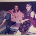 Farah Khan with her mother, Menaka Irani