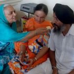 Harmanpreet Kaur father, mother, and grandmother