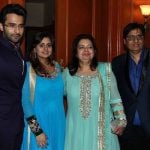 Jackky Bhagnani with his family