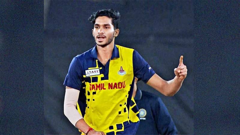 Manimaran Siddharth for Tamil Nadu team