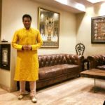Meenakshi Lekhi's husband
