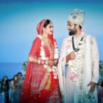 Nusrat Jahan With Her Husband Nikhil Jain On Their Wedding