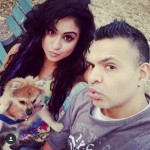 Priya Malik with her husband Bhushan Malik