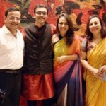 Ragini Tandan with her family