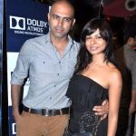 Rajiv Laxman with his wife