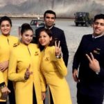 सिद्धि दलवी केबिन क्रू के रूप में