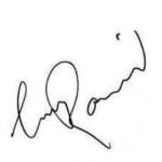 Suresh Raina signature