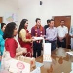 Tina Dabi and Athar Aamir Khan court marriage photo