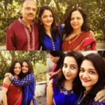 Radhika Dhopavkar With Her माता-पिता (Parents) And Sister