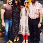 Khushboo with her Husband(Left) & माता-पिता (Parents)(right)