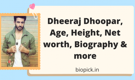 dheeraj dhoopar age
